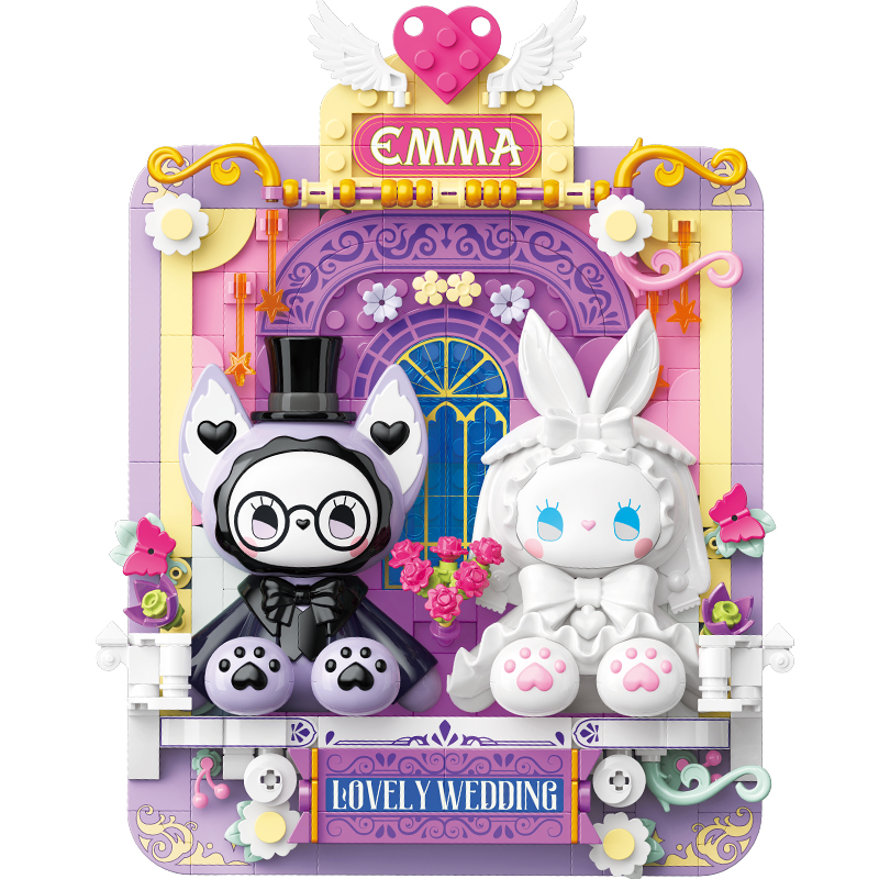 TC1808 秘境森林夢(mèng)幻婚禮版畫(huà)