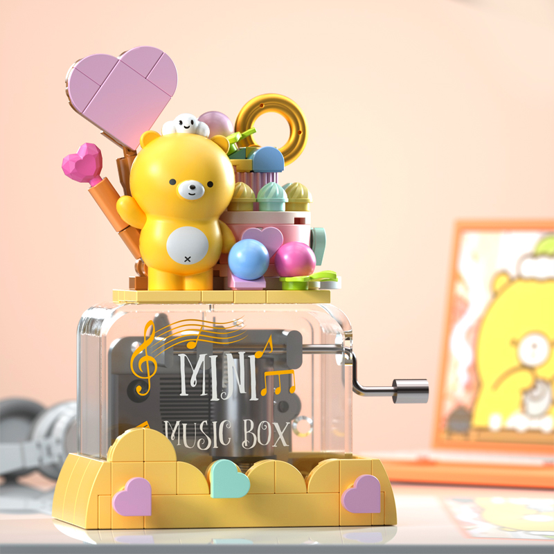 JK6201 熊大衛(wèi)甜心派對(duì)音樂(lè)盒